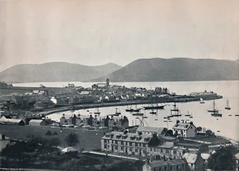 Gourock - Miasto i Port, 1895