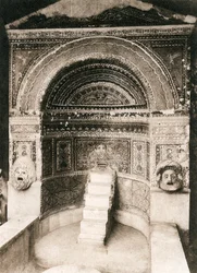 Grande Fontana, Pompeje, Włochy, ok. 1900