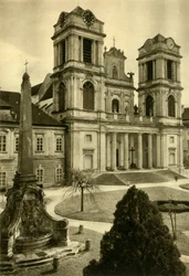 Opactwo Göttweig, Krems, Dolna Austria, ok. 1935.