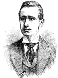 Guglielmo Marconi, włoski fizyk i wynalazca oraz pionier telegrafii bezprzewodowej, 1906
