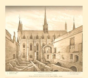 Guildhall North Side, 1882-83, 1886