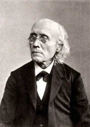 Gustav Theodor Fechner, niemiecki psycholog eksperymentalny, ok. 1883–1884