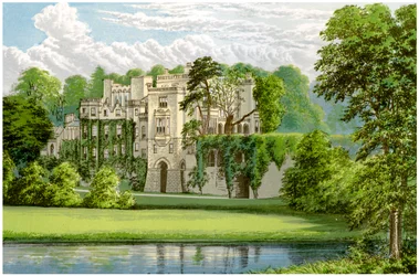 Chłopaki Cliffe, Warwickshire, dom rodziny Percy, ok. 1880 r.