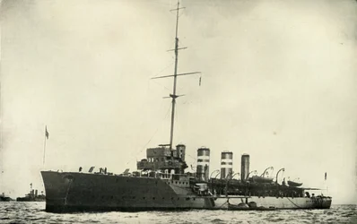 H.M.S. Amfion, 1919.