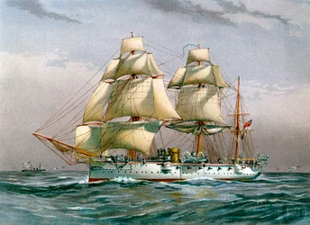 HMS Calliope, krążownik Royal Navy 3. klasy, c1890-c1893