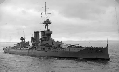 HMS Iron Duke, brytyjski pancernik, c1936-c1937