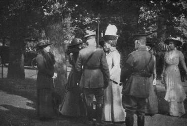 H.M. Królowa Maria po Inwestyturze z 25 sierpnia 1915 r.