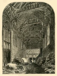 Sala Pałacu Eltham w 1835, c1878.