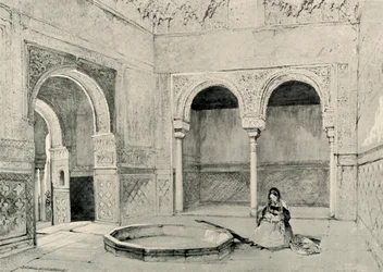 Sala Abencerrages, XIX w., 1907.