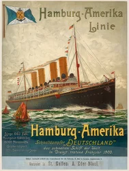 Hamburg-America Line. Niemcy, Hamburg, 1899 r.