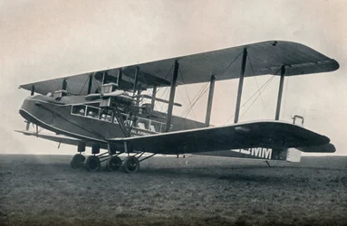 Handley-Page W.10 Samolot pasażerski operujący na liniach Imperial Airways, 1929