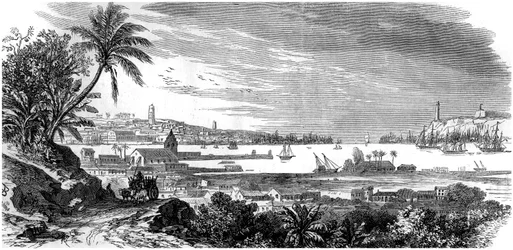 Hawana, Kuba, c1865