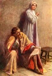 „Nie mógł znaleźć słowa do powiedzenia”, 1917.