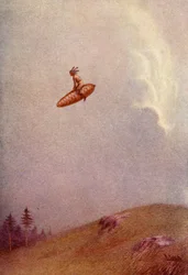 „Jechał z wiatrem”, 1914.