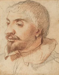 Głowa mężczyzny, ok. 1600.