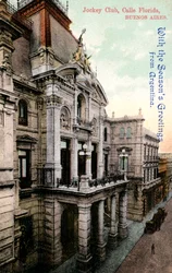 Siedziba Jockey Club, Calle Florida, Buenos Aires, Argentyna, początek XX wieku
