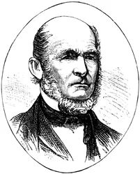 Heber Kimball, czołowy członek ruchu mormonów, ok. 1880 r.