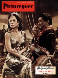 Hedy Lamarr 1914-2000 i George Sanders 1906-1972, aktorzy, 1950