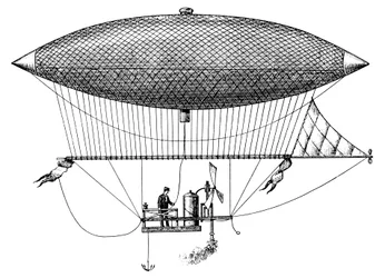 Sterowany sterowiec Henri Giffards z 1852 r., 1903 r