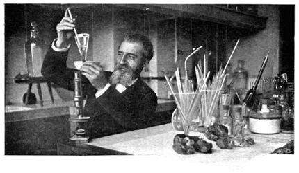Henri Moissan, francuski chemik, ok. 1900