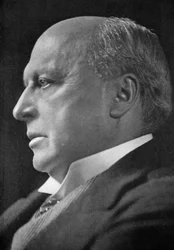 Henry James, urodzony w Ameryce pisarz i krytyk literacki, 1913