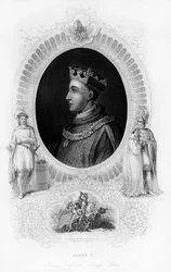 Henryk V, król Anglii, c1850