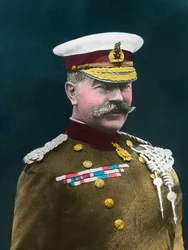 Herbert Kitchener, 1. hrabia Kitchener, żołnierz brytyjski, początek XX wieku