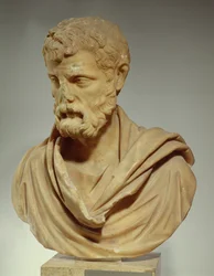 Herodes Atticus, marmurowa głowa, Roman