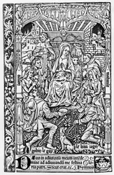 Godziny korzystania z Romme, Paryż, Pigouchet dla Vostre, 20 grudnia 1502, 1910