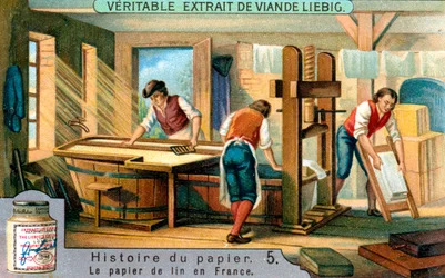 Historia papieru: 5, c1900