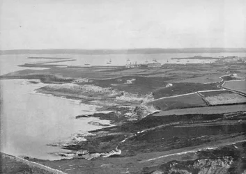 Holyhead - Falochron, 1895