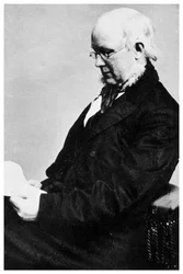 Horace Greeley, amerykański redaktor gazety i polityk, c1865 1955