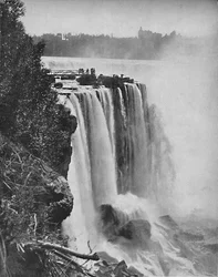 Wodospad Podkowy, Niagara, ok. 1897.