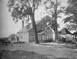 Dom, w którym zmarł Stonewall Jackson, Richmond, Virginia, c1897.