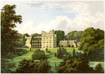 Hutton Hall, Kumbria, ok. 1880 r.