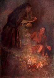 „Widziałem, jak czarna była jej twarz i zadrżałem z przerażenia”, 1917.