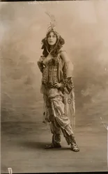Ida Rubinstein, rosyjska baletnica, 1910