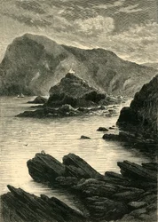 Ilfracombe - Widok ze skał u podstawy Capstone, 1898.