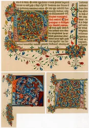 Iluminowane litery początkowe, 1405-1415