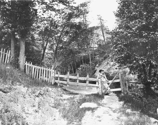 W Berkshire Hills, Massachusetts, USA, ok. 1900.