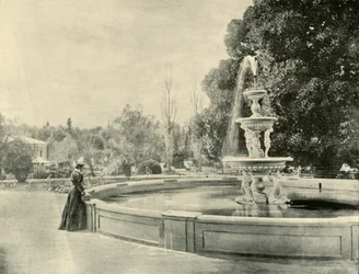 W Ogrodzie Botanicznym, Adelajda, 1901.