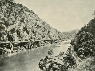 W wąwozie katarakty, 1901.