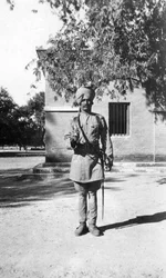 Ułan indyjski, Mathura, Indie, 1916-1917