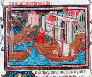 Indyjskie żaglowce opisane przez Marco Polo, XV wiek