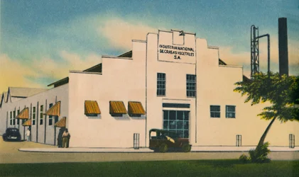 Krajowy Przemysł Tłuszczów Roślinnych SA Barranquilla, ok. 1940 r.