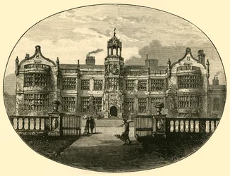 Ingestre Hall Stary budynek, 1898 r.