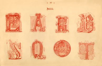 Inicjały, 1862