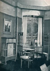 Wnętrze. Odznaczony przez M. Niedermosera, ok. 1900
