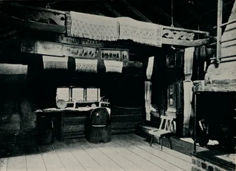 Wnętrze z Mory, Skansen, Sztokholm, 1925