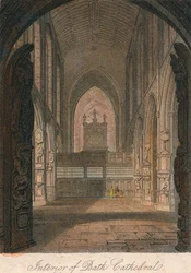 „Wnętrze Katedry Łaźni”, XIX w.